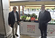 Matteo Magnani e Alessandro Giunchi del Mercato di Cesena