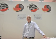 Sandro Colombi nello stand Dolce Passione 