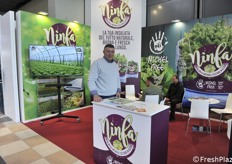 Gianluca Rossi di Ninfa, l'insalata idroponica