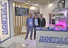 Christian Niccolai, Silvano Moresco (Ambra Light) e Federico Papini di Monti&C.