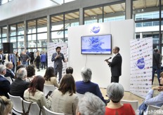 Un momento della conferenza stampa di Spettacoli alla Frutta
