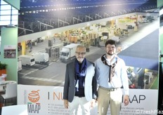 Flavio e Leonardo Campagnaro di New Som (grossista al Mercato di Padova)