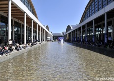 Esterno della fiera: sole e piscine 