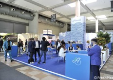Lo stand Agricola Azzurra