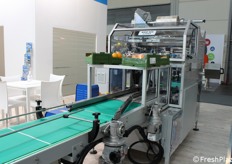 Una delle soluzioni della GNA portate in fiera è la Wrap Box che consente di confezionare con materiali nuovi e non convenzionali. In un display interattivo presentate anche due nuove macchine confezionatrici: Robinia e Octopus.