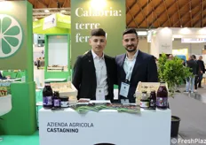 Alessandro e Giuseppe Castagnino dell'omonima azienda agricola calabrese.