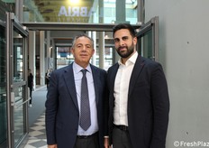 Natalino Gallo, presidente della Organizzazione di produttori Agricor, e il buyer Ferdinando Palladino.