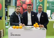Simone Vocaturi, Giuseppe e Francesco Spataro in rappresentanza dell'Organizzazione di produttori Apoa Bruzia.