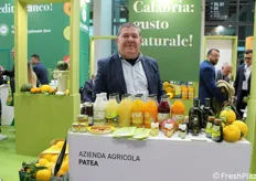 Fabio Trunfio dell'azienda agricola Patea.