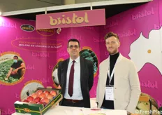 Luca Bozzolini e Tommaso Concari dell'Organizzazione di produttori Bristol, specializzata in melone e anguria.