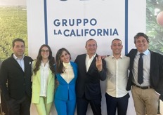 Il sorridente team del Gruppo La California.