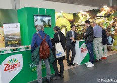 Anche la compagnia Zespri ha partecipato con un proprio stand alla manifestazione.