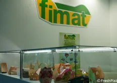 Foto di dettaglio allo stand Fimat: imballaggi alimentari in cartone teso idonei per la refrigerazione, cottura e riscaldamento in forni tradizionali e microonde.