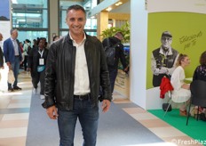 In visita in fiera incontriamo anche Alessandro Pernigo, manager dell'azienda veronese Frutta C2 SpA.