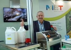 Federico Ponti della MET Srl, specializzata nella progettazione e produzione di generatori di ozono gas e ozono disciolto in acqua per impianti singoli o centralizzati specifici per i settori agroalimentare, trasporti e logistica, trattamenti delle acque in genere e sanificazioni ambientali.