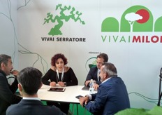 Vivai Milone e Vivai Serratore hanno esposto congiuntamente nell'area CIVI