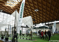 I teli protettivi Arrigoni a MAcfrut in Campo.