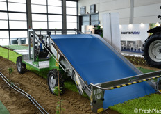 Un macchinario a Macfrut in Campo.