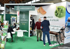 Lo stand Agrochimica.