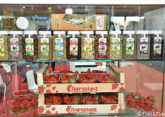 Prodotti provenienti dall'Albania, tra cui le fragole di Agroplant.