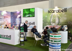 Lo stand Scarabelli Irrigazione.