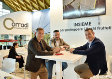 Antonio Popeo, Simone Filippo Corradi di Corradi Protection System e Nico Difino.