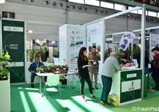 Lo stand Salvi Vivai, nell'ambito dell'area collettiva Civi Italia.