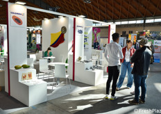 Stand collettivo della Colombia.