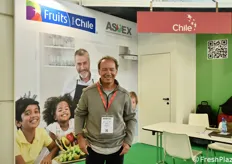 Il nuovo presidente dell'associazione cilena Asoex, Ivan Marambio Castano.