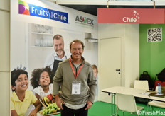 Il nuovo presidente dell'associazione cilena Asoex, Ivan Marambio Castano.