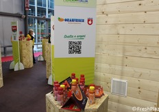 Presenti inoltre i succhi della Oranfrizer.