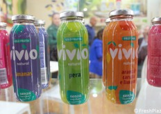 In fiera ha presentato la nuova linea Vivìo a base di frutta, senza zuccheri aggiunti.