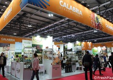 La colorata collettiva della Regione Calabria.