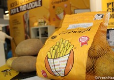 La patata fresca Crisps4all per la frittura.