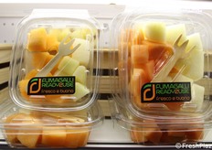 Linea Ready2Use: in questo caso, frutta pronta al consumo.