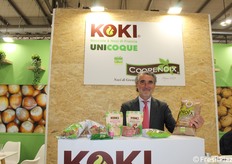 Davide Vancini, broker frutta secca della Alimex, partner di alcune aziende francesi.