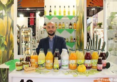 Giuseppe Cara dell'ufficio vendite dell'azienda agricola Patea.