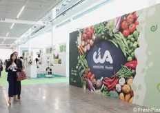Uno dei corridoi dedicati alle aziende associate Cia-Agricoltori Italiani.