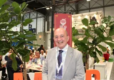 Presso la collettiva del MAAP, incontriamo di passaggio anche Giorgio La Ferla, delegato Italia per Ifema-Fruit Attraction.