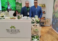 Gianni Liso (amministratore) e Riccardo Mazzone (commerciale e amministrativo) dell'Azienda Agricola Liso, per il marchio di commercializzazione Miss Freschezza.