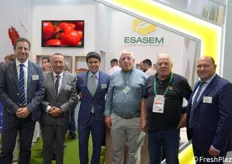 La nuova squadra spagnola di Esasem con i colleghi italiani