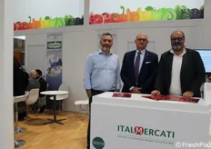 Per Italmercati: Nicola Zaffra, Giambattista Ratto e Alberto Sbuelz