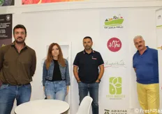 Per l'OP Arca Fruit presenti Vincenzo Misino, Angelica Curci, Tommaso Mastrototaro e Pasquale Loporito