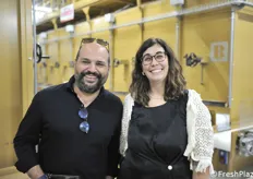 Matteo Zanarini e Francesca Barbieri della Zanarini Agromarketing
