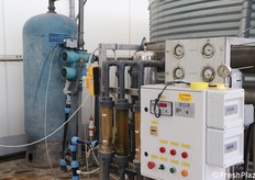 Porzione dell'impianto di fertirrigazione