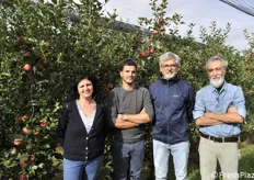 Crea sede di Forlì: Giuseppina Caracciolo, Marco Lega, Gianluca Baruzzi, Mauro Bergamaschi (breeder della mela insieme a Baruzzi e Walther Faedi)