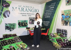 Lo stand dell'Azienda Agricola Marangio