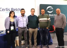 Il team di Certis Belchim, al centro Franco Riva