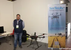 Monitoraggio con droni sui campi agricoli- Lo stand di SerTecAv