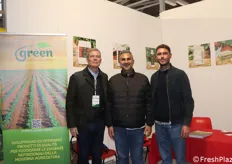 Giuseppe Castellani, Antonio Paravizzini e Andrea Occhipinti di Green